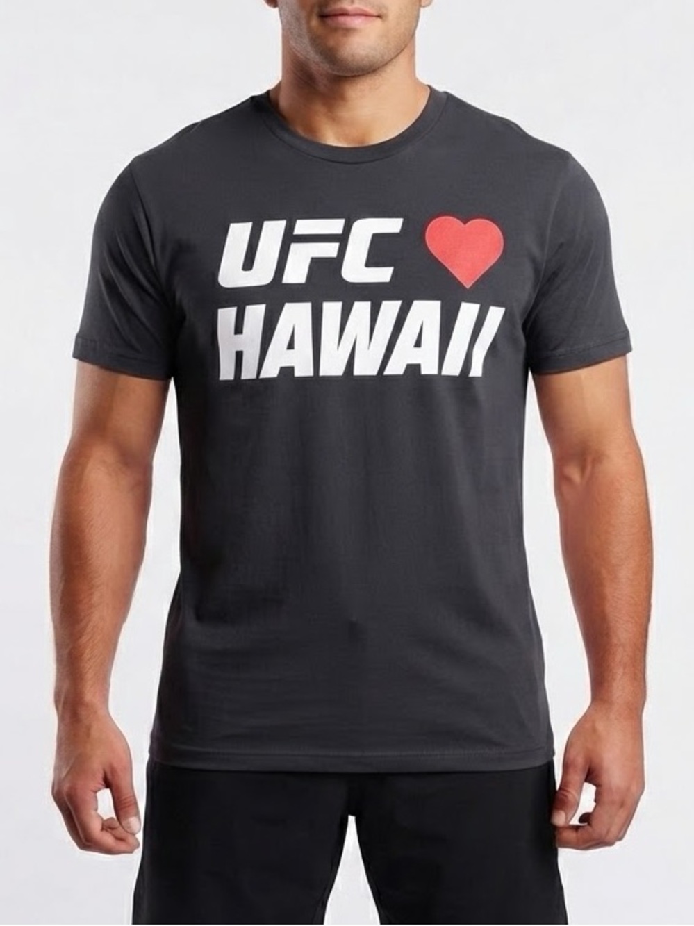 NWT UFC Love Hawaii Black Graphic Tee Men’s Small Official Licensed